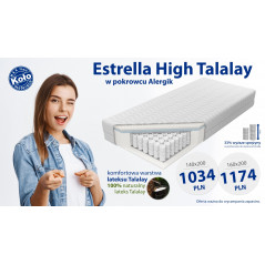 Materac Estrella HIGH Talalay